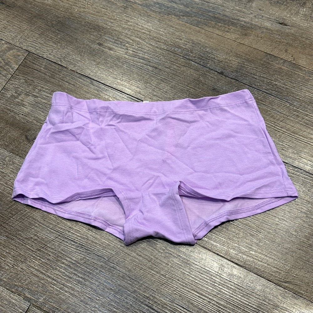 PINK Victoria's Secret Light Purple Boxer Boy short Panties Medium New with Tags